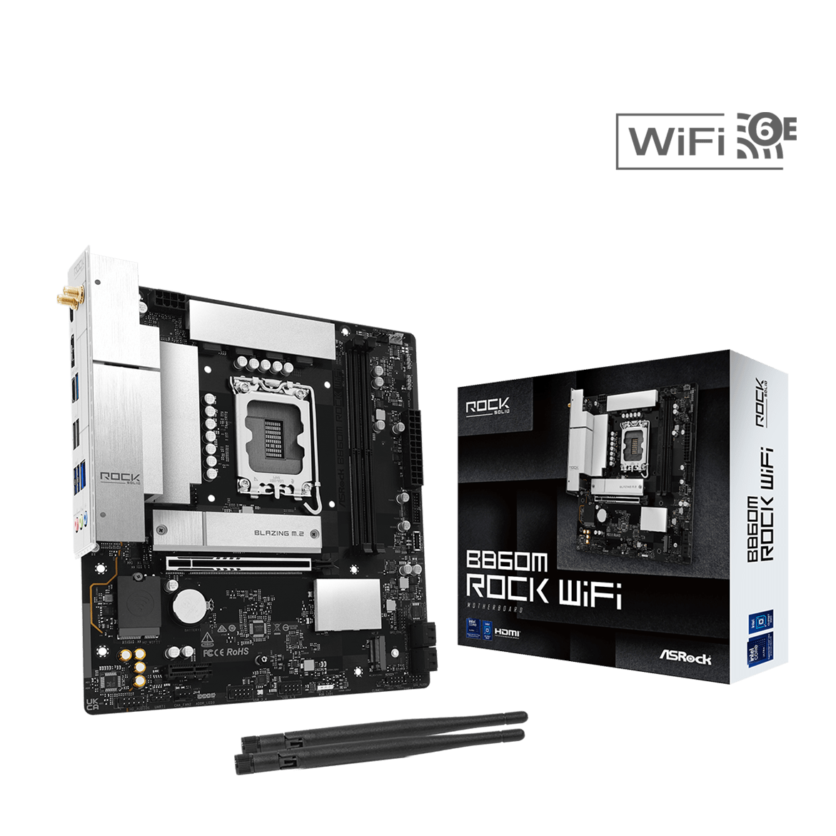 ASRock B860M ROCK WIFI6E